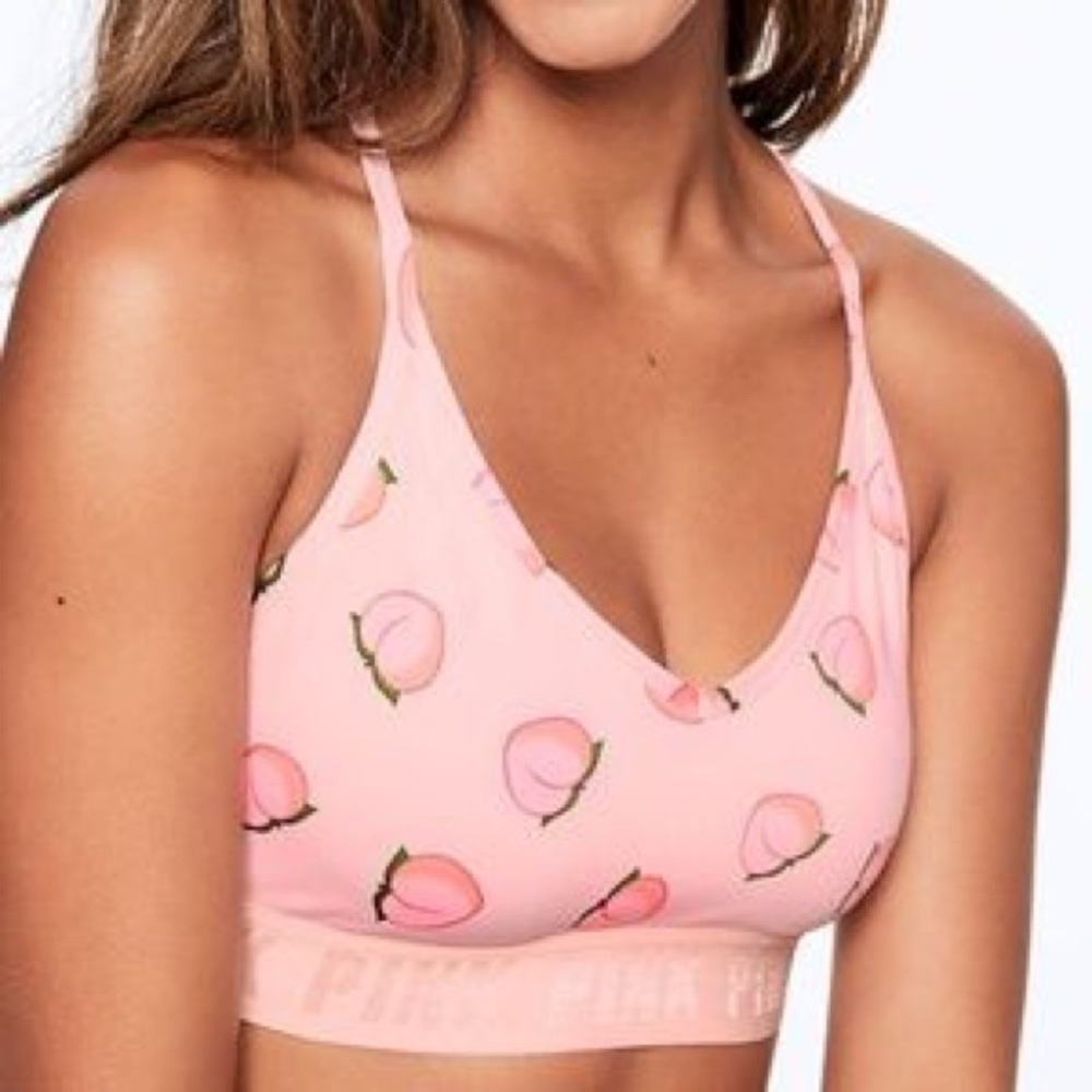 *SOLD*Victorias Secret Peach Sports Bra - Picture 8 of 8